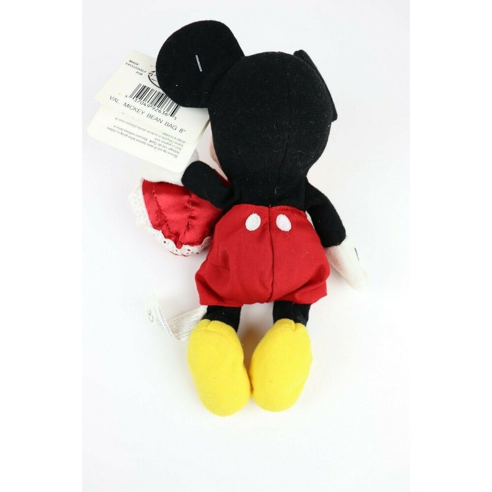 Valentine's Day Mickey Mouse Disney 8 Inch W/ Tags - Picture 2 of 3